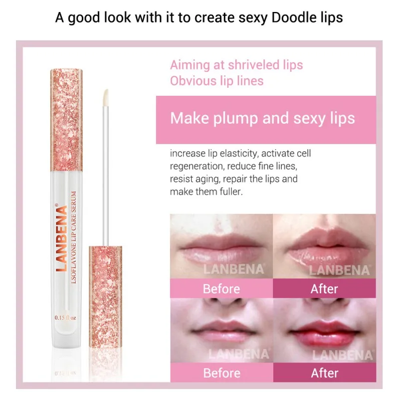 Сыворотка для ухода за губами усиление губ восстанавливающая уменьшающая маска