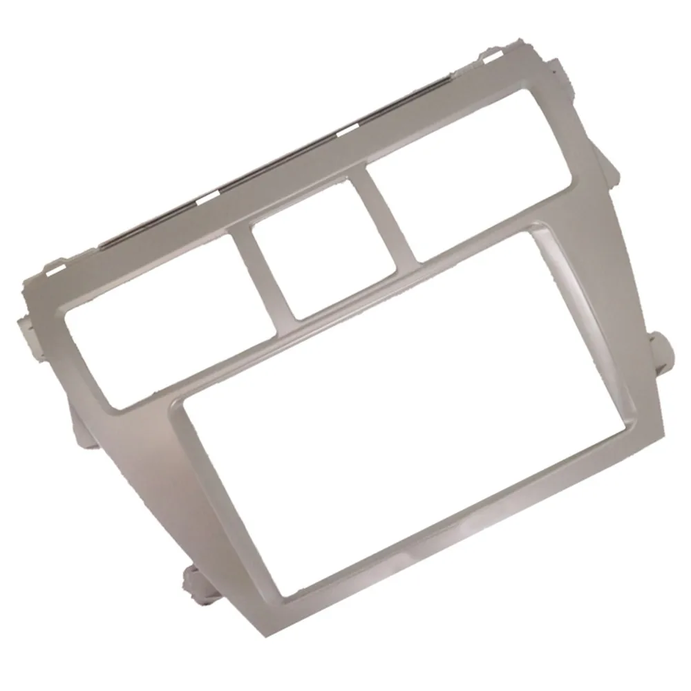 2 Din фасции для Toyota Vios 2008 belta Yaris Sedan Радио DVD стерео панель приборная Монтажная