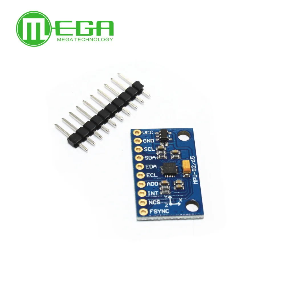 10 шт. SPI/IIC Φ MPU 9250 9-осевое отношение + гироскоп ускоритель магнитометр сенсорный