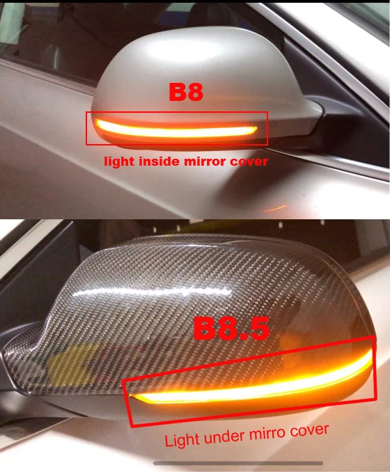 

Динамический зеркальный индикатор для Audi B8 B8.5 A4 A5 Q3 SQ3 A6 C6 4F A3 8P S4 S5 S6 боковое зеркало светодиодный указатель поворота