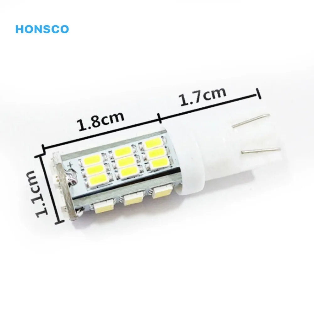 2pas T10-42SMD T10 led 168 192 2825 W5W супер яркий 42 SMD 3014 Светодиодный автомобильный габаритный