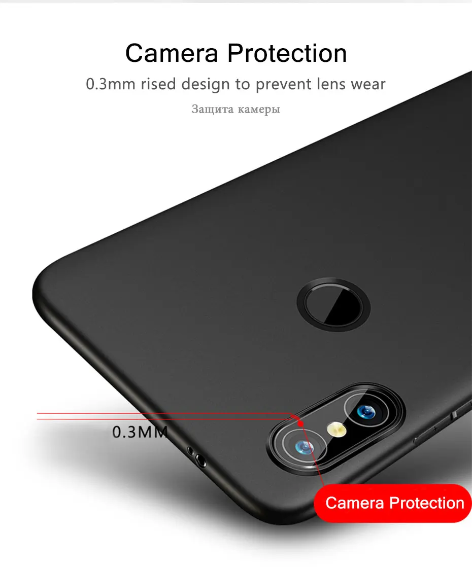 Чехол Mi A2 Lite для Xiaomi матовая задняя крышка из ТПУ чехол телефона A 2 глобальная