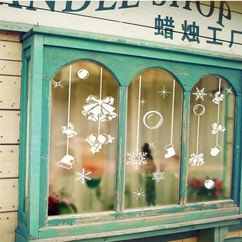 Merry christmas bells носки цитата праздники декор стены стикеры номер 049. diy винил подарок