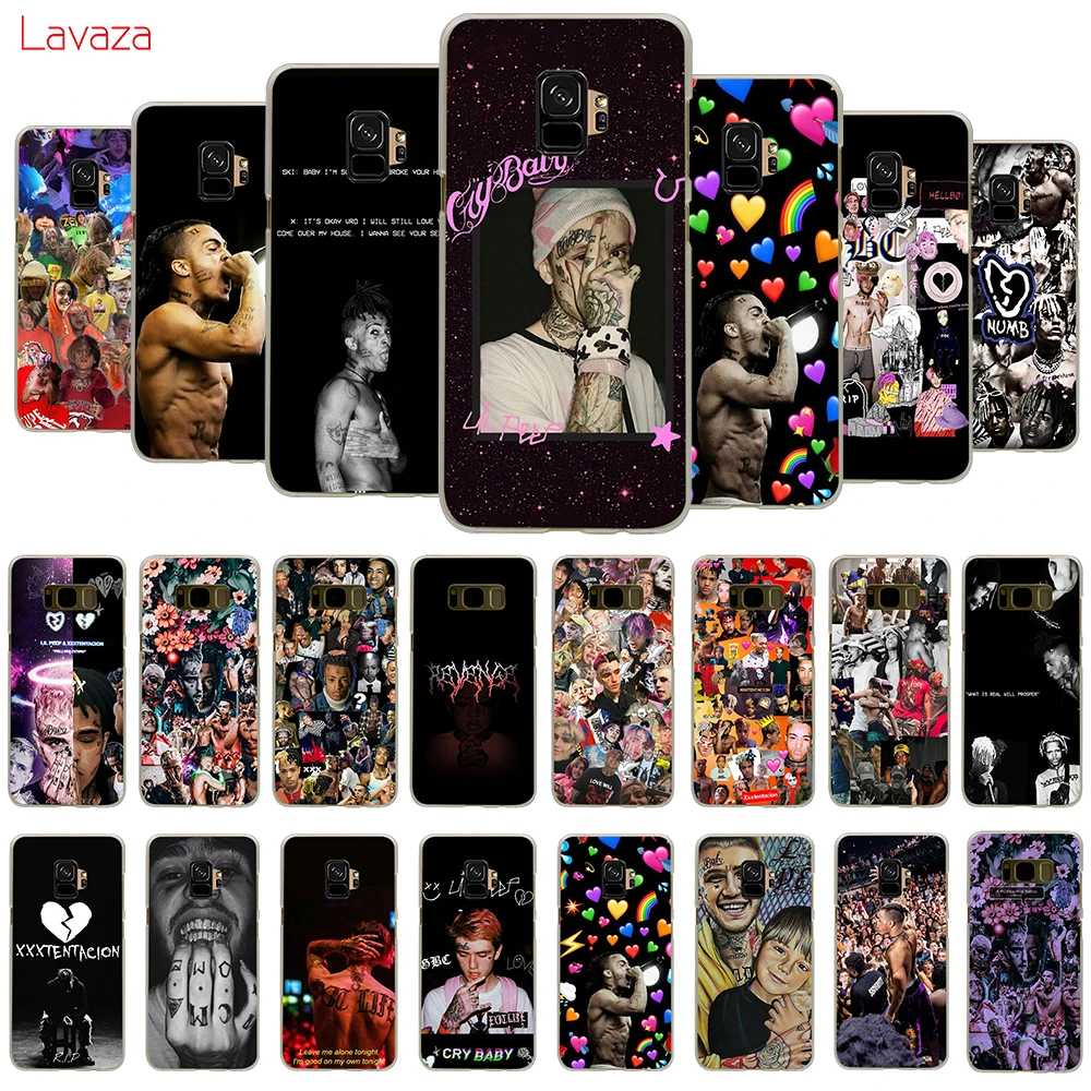 Твердый чехол для телефона Lavaza XXXTENTACION &amp Lil с открытым носком Samsung Galaxy A10 A30 A40 A50 A70
