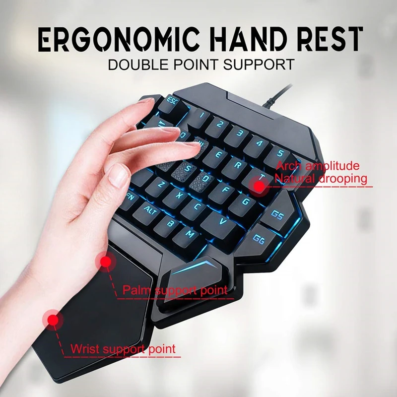 K50 Проводная игровая механическая клавиатура синий переключатель RGB
