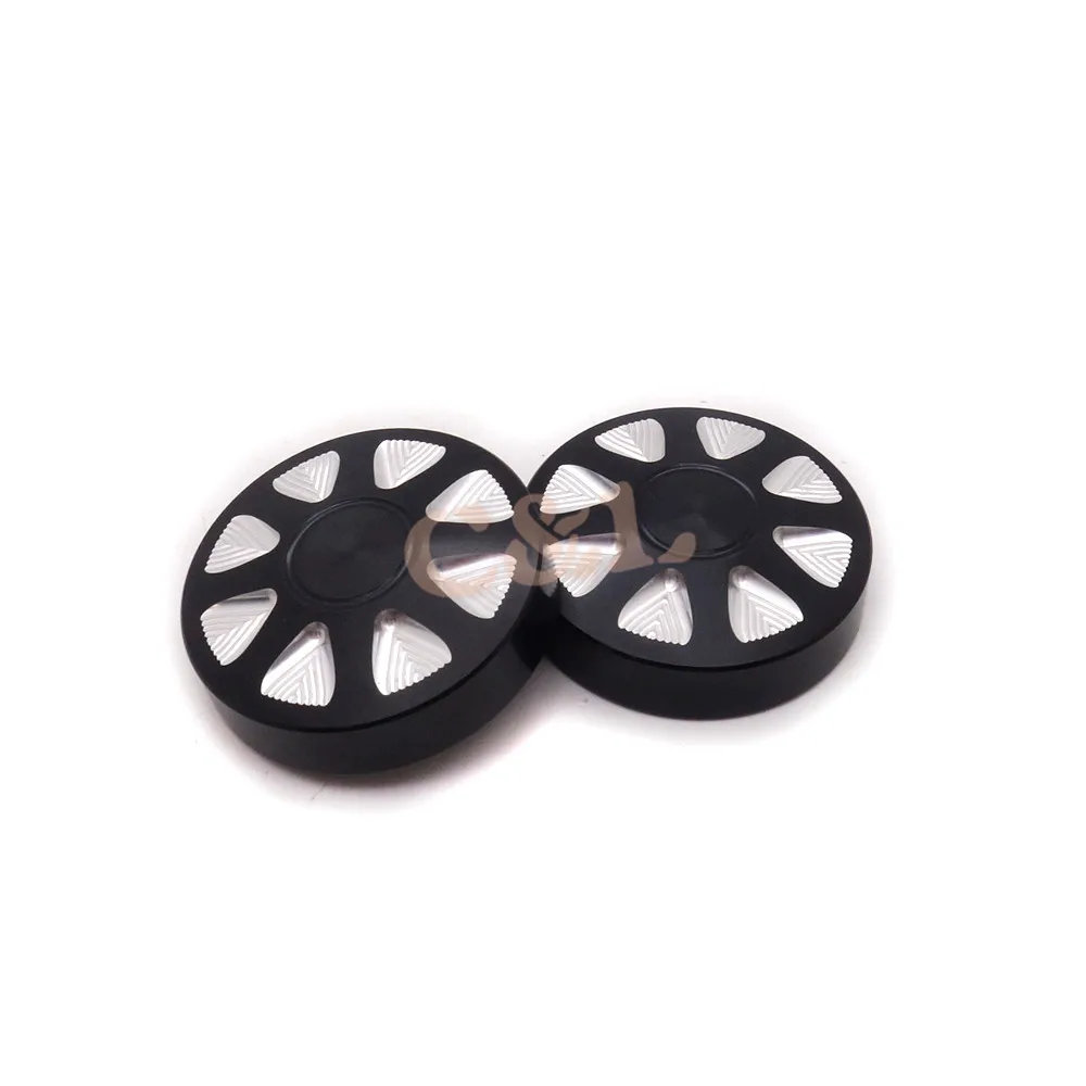 Новинка 1 пара CNC Заготовка колпачок Вилки стержень гайки крышка подходит для