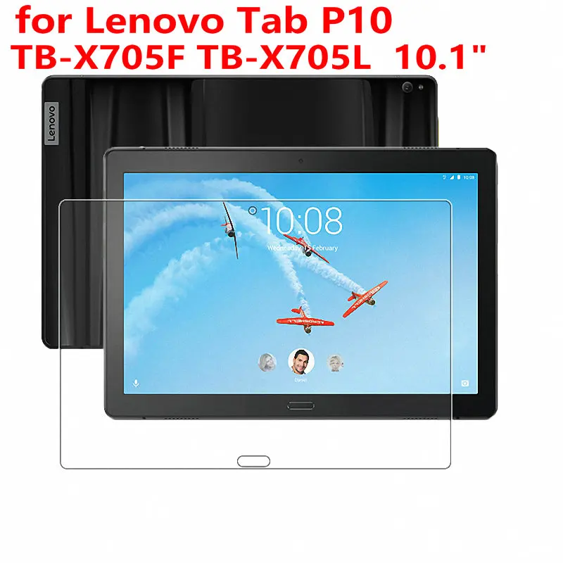 LEN Tab P10 Закаленное Стекло Экран протектор чехол пленка для lenovo Tab P10 lenovo Tab M10 TB-X605F TB-X605L Tab E10 E8 E7 Стекло - Цвет: LEN Tab P10