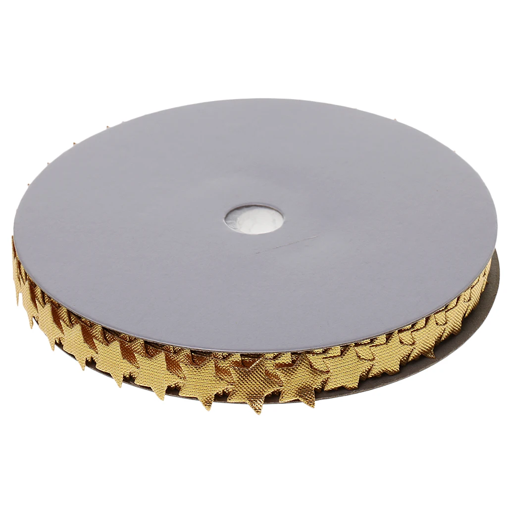 20 ярдов кружевная отделка украшения звезда Лента Сделай Сам крафт 1 3 см Ширина