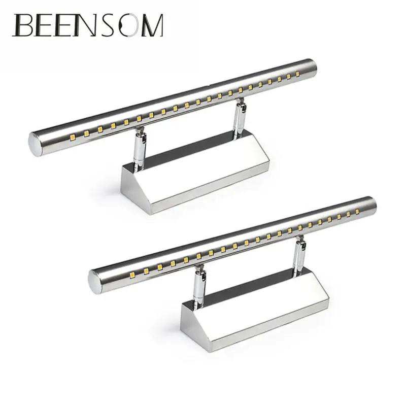 Современные светодиодные зеркальные светильники для ванной комнаты