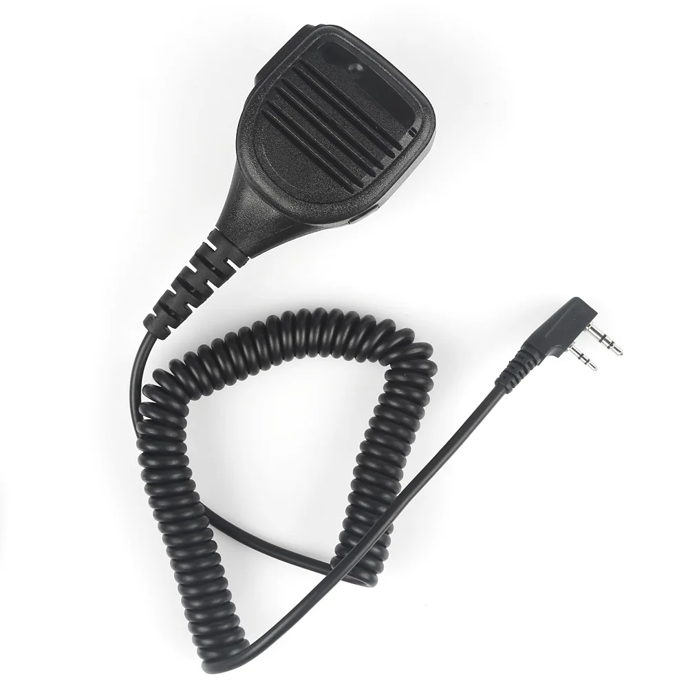 2 Pin TYT ptt динамик микрофон для MD 380 GPS Kenwood BAOFENG 390 Retevis H777 рация радиоприемник