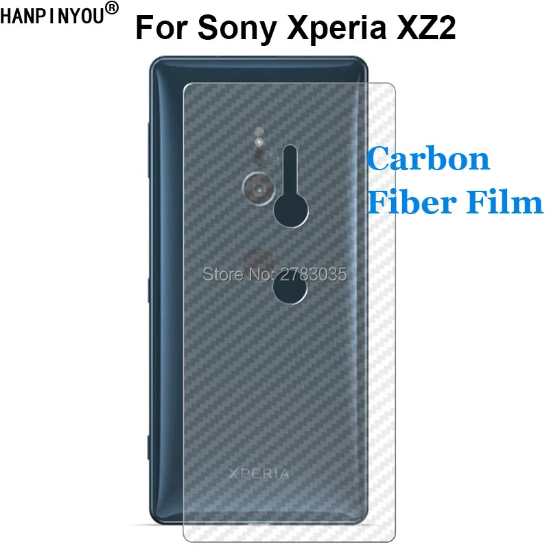 Для Sony Xperia XZ2 H8216 H8266 5 7 &quot3D защитная пленка из углеродного волокна с защитой от