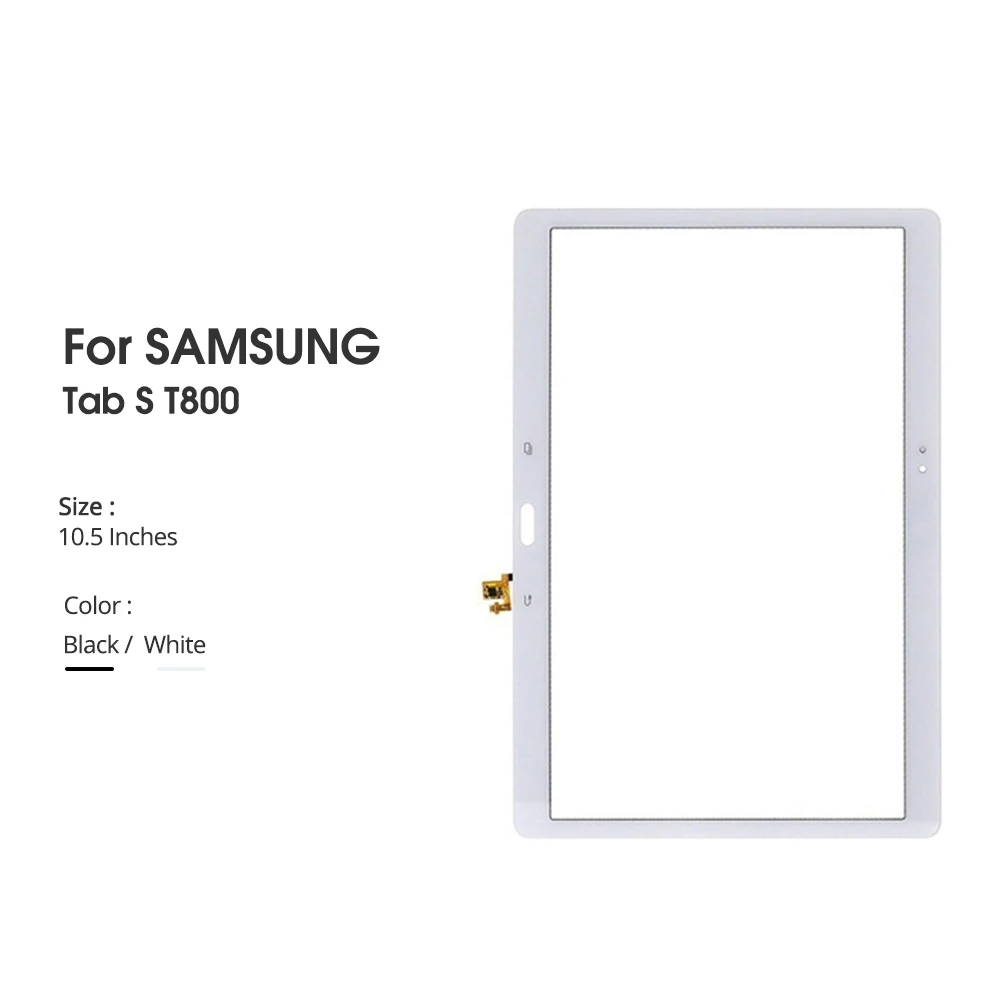 10," сенсорный экран для Samsung Galaxy Tab S T800 T805 SM-T800 SM-T805 сенсорный экран дигитайзер сенсор запчасти из стекла