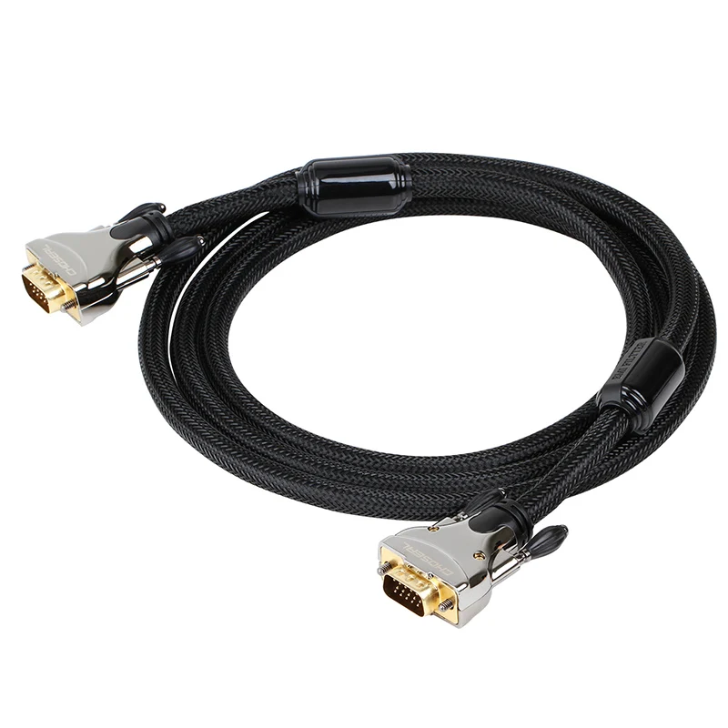 CHOSEAL 1080P VGA кабель для 3 + 9 с ферритом компьютера Проектор Монитор ТВ|Кабели VGA| |