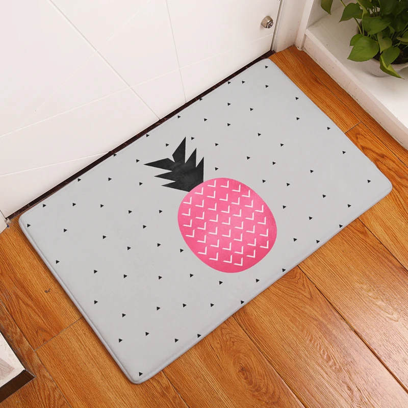 Новинка 2017 домашний декор ковры из серии ананасов Нескользящие кухонные коврики