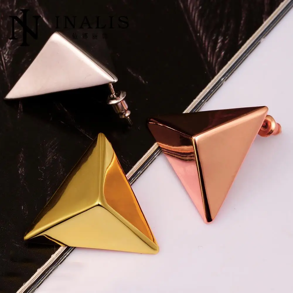E986 B Wholesale Nickle Free Antiallergic 18K Real Gold Plated Earrings For Women New Fashion Jewelry|jewelry factory hong kong|earrings monet