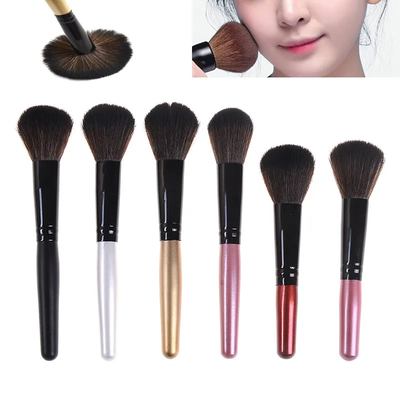 1 шт. женские кисти деревянная основа косметическая кисть для румян бровей наборы