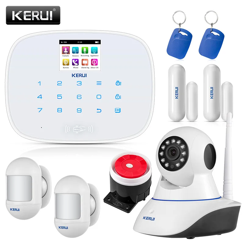 KERUI G19 Английский Русский два языка переключатель Беспроводная аварийная