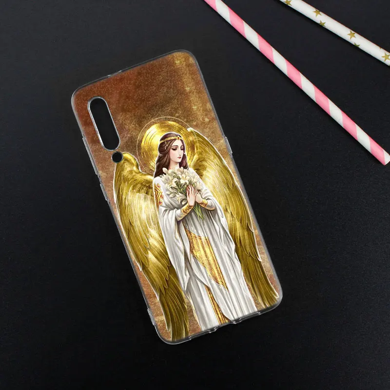 Силиконовый чехол The Guardian Angel для Xiaomi Pocophone F1 9T 9 9SE 8 A2 Lite A1 Mix3 Redmi K20 7A Note 4 4X 5 6 7 Pro S2 |