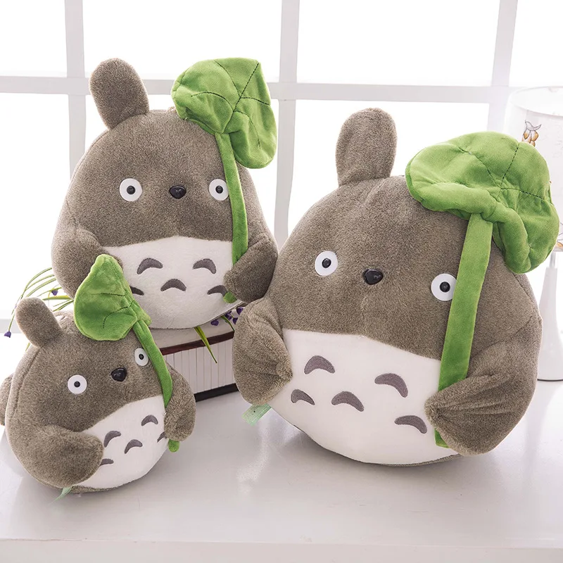 25/40 см Новая игрушка для детей плюшевый лист лотоса Тоторо мультяшный Кошелек