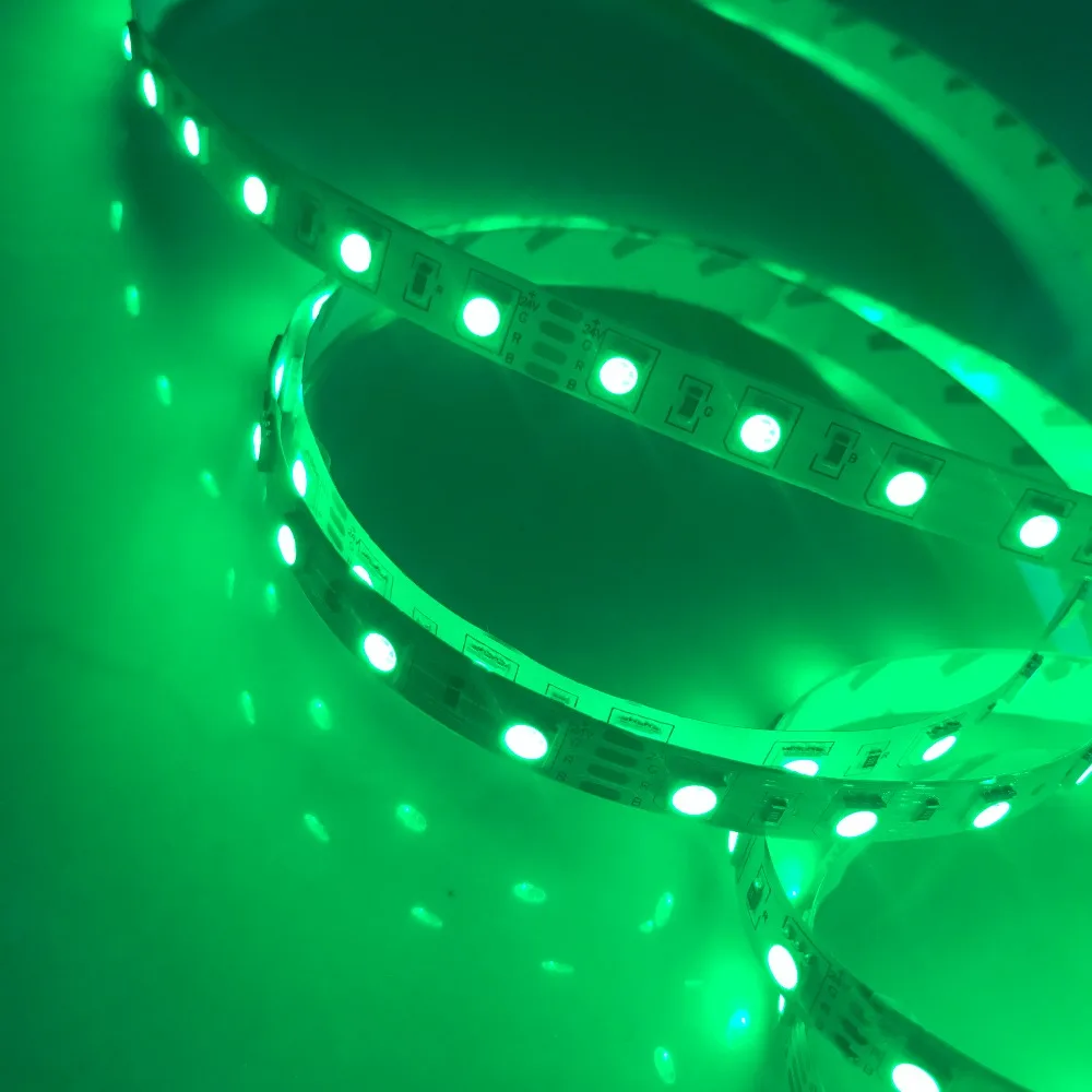 DC 12 V 24 V RGB Светодиодные ленты Водонепроницаемый 5050 ленточное освещение 300 светодиодный s 5 м IP65 гибкие fita в полоску Тирас холодной/теплый белый