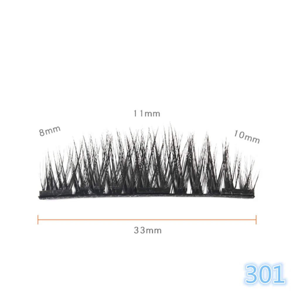 2018 New arrival 4Pcs ultra-thin 0.2mm magnetic eyelashes 3D reusable false | Красота и здоровье