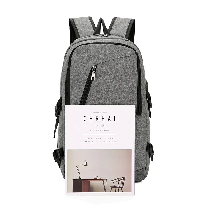 2019 Men Leisure Laptop Backpack USB Charging Sling Bag School Rucksack Duffel Bags Sac A Dos Mochila Orthopedic | Багаж и сумки