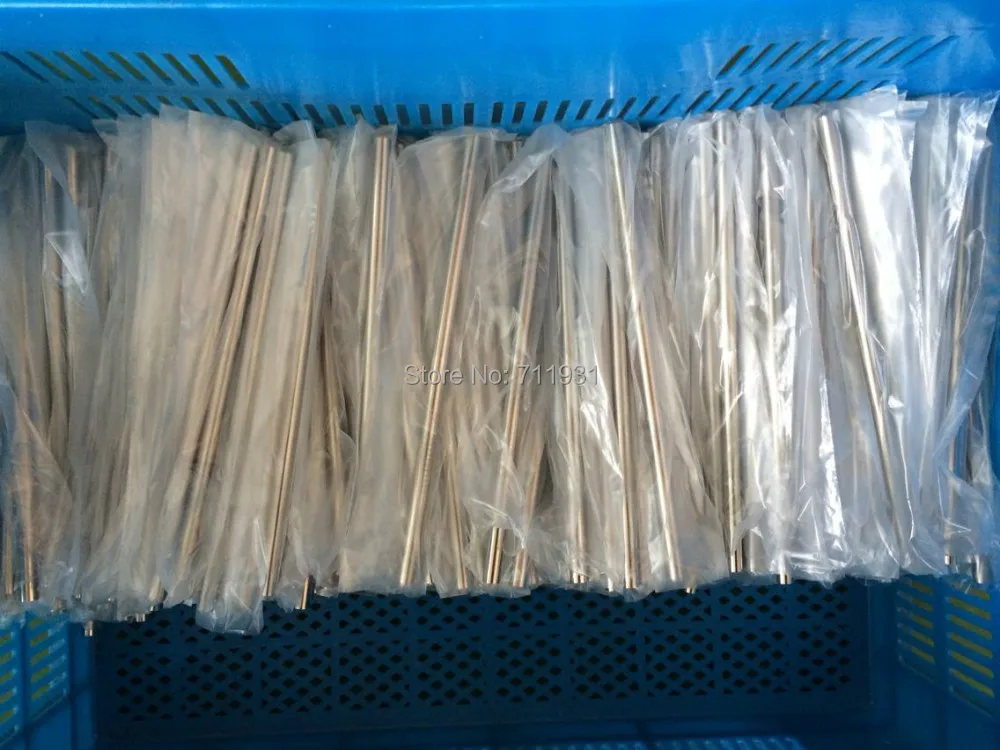 Акция! Бесплатная доставка 80 шт./лот металлическая соломинка для питья из