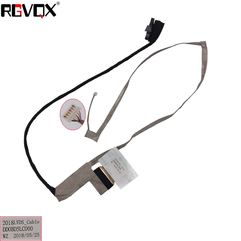 Новый ЖК-кабель для ноутбука Toshiba C70 C70-D C70-A C75 C75-D C75-A PN: DD0BD5LC000 DD0BD5LC020 ремонт LED LVDS