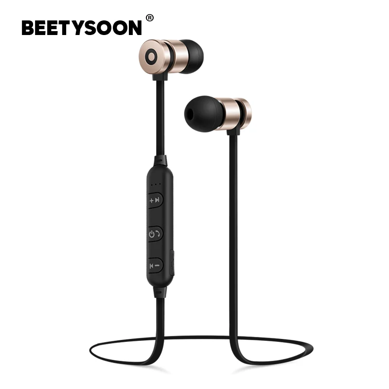 Наушники BEETYSOON водонепроницаемые с магнитом Bluetooth 4 2 спортивные наушники