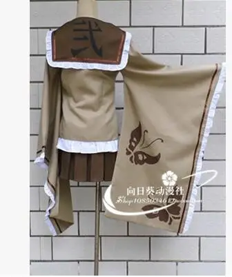 Vocaloid senbonzakura Kagamine Rin карнавальный костюм военная армейская форма наряд|rin cosplay|kagamine