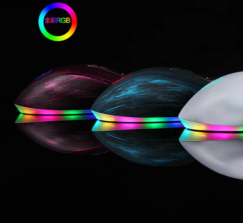 Motospeed V60 RGB игровая мышь для геймера Программирование 5000 dpi USB компьютер 7 кнопок Wried Оптические мыши с подсветкой дышащий светодиодный для ПК Lap