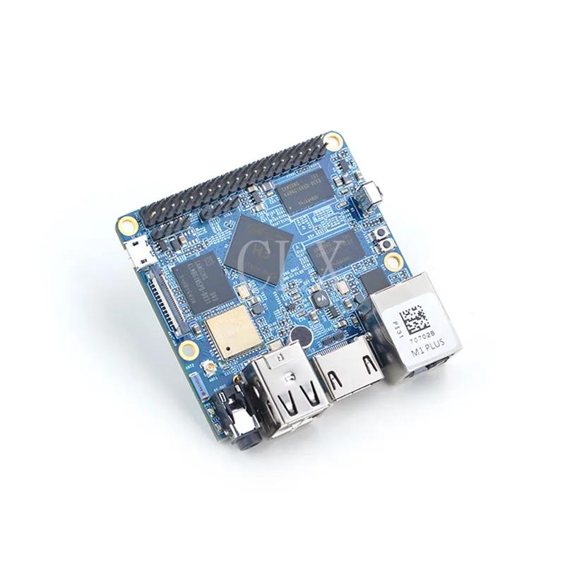 NanoPi M1 Plus Allwinner H3 Quad-core Cortex-A7 Demo Board(1.2GHz 1GB DDR3 RAM 8GB eMMC)+MicroUSB Cable+Antenna | Компьютеры и офис