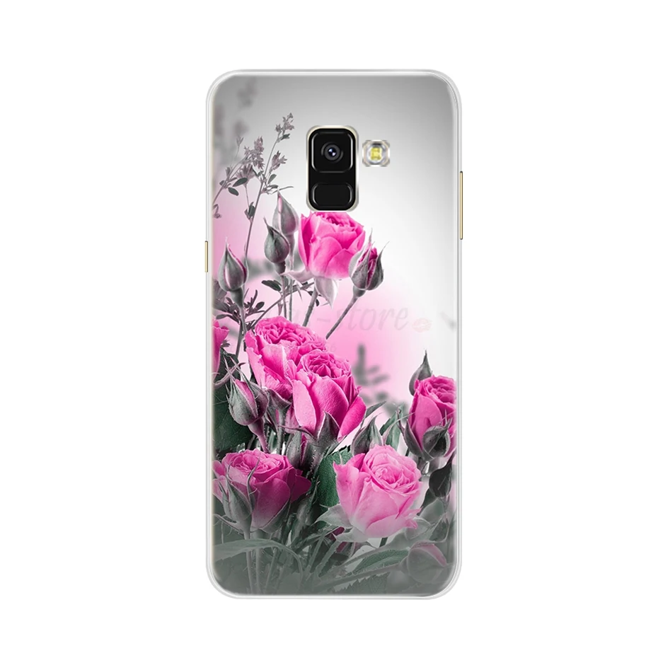 Серый Для samsung Galaxy A8 Чехол samsung A8 Plus A730F силиконовый мягкий ТПУ чехол для телефона для Galaxy A8 A 8 A530 Hoesje - Цвет: Серый