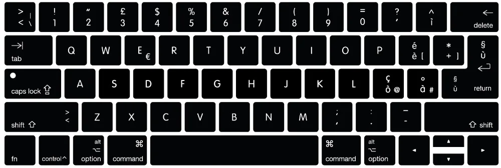Защитный чехол для клавиатуры Macbook Pro 13 15 с сенсорной панелью A1706 | Компьютеры и