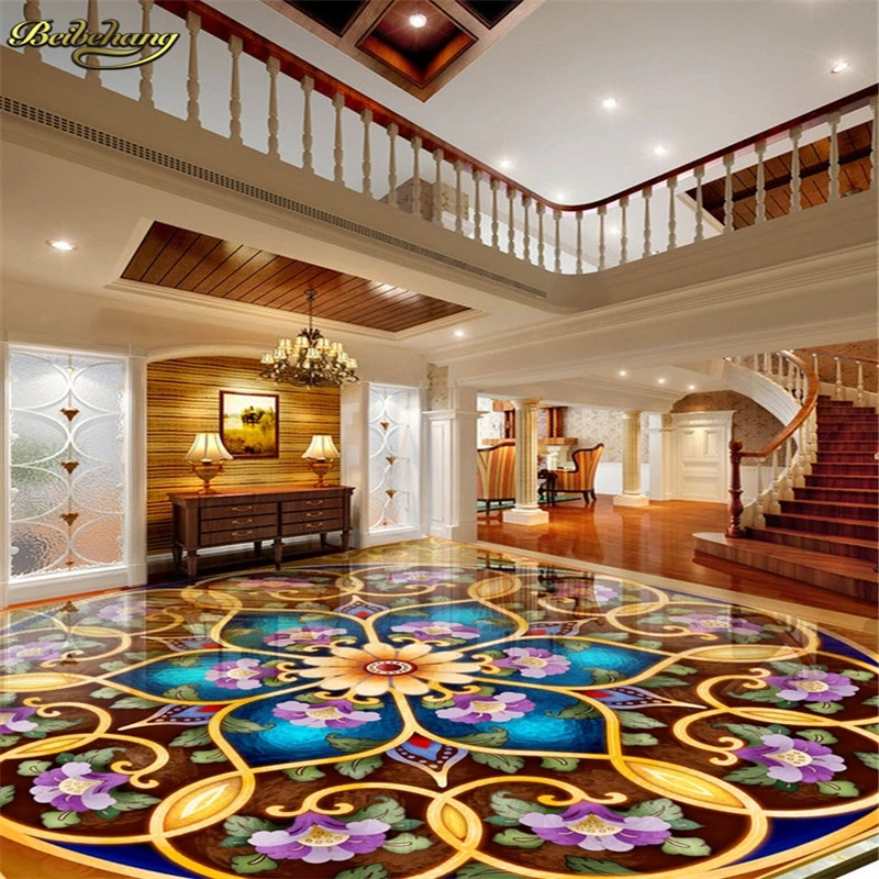 Beibehang пользовательская Европейская Виктория фото пол настенная бумага 3D роспись