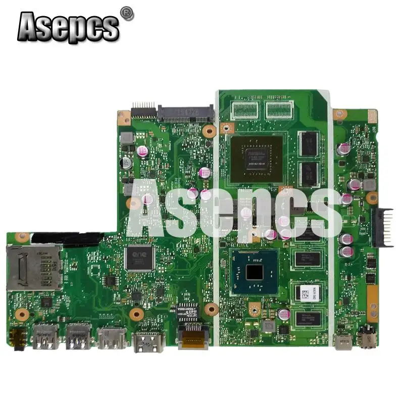 Asepcs X541SC материнская плата для ноутбука For Asus X541S X541 тест оригинальная 4G RAM N3160 CPU GT810M