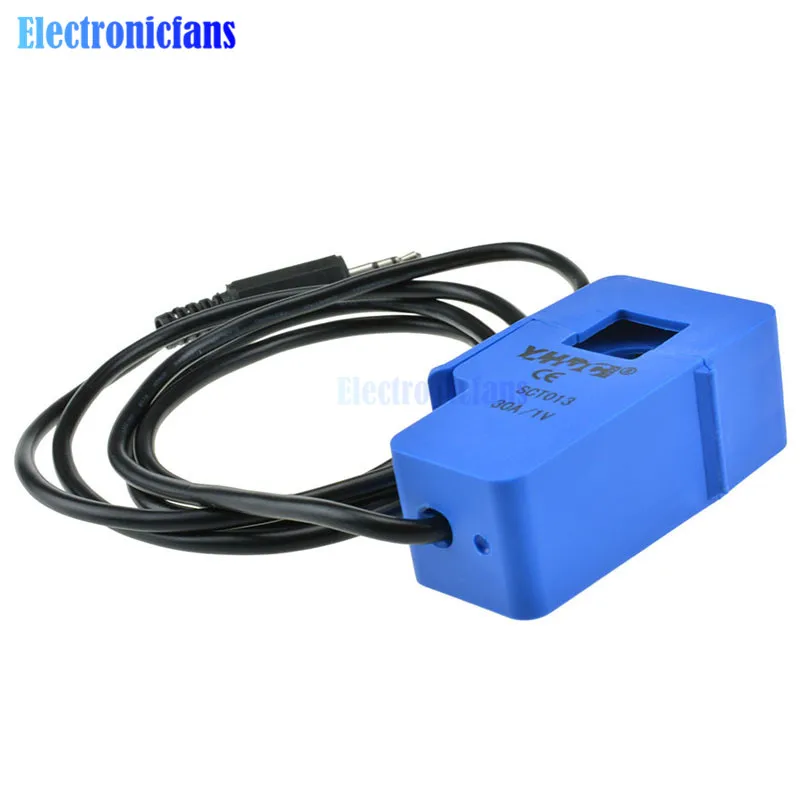 Неинвазивный датчик переменного тока 30А с раздельным ядром трансформатор