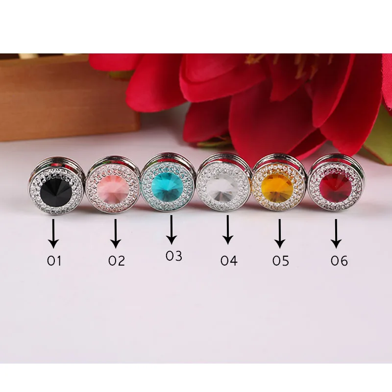 color 05 size L Классические Магнитные броши, женские Стразы, мусульманский шарф, брошь на хиджаб, модные ювелирные изделия для женщин, круглые Броши с пряжкой - Окраска металла: color 05 size L