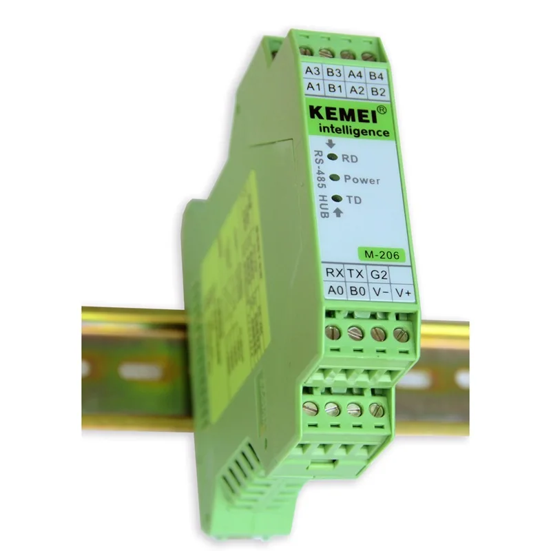 Концентратор RS485 hub с общим доступом 4 порта 1 sub RS232/RS485 преобразователь opto