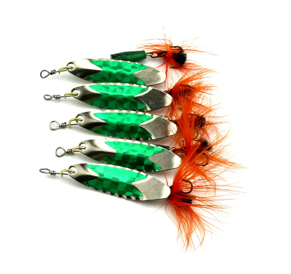 HENGJIA 1 шт. популярная блесна приманка в виде ложки приманки для рыбной ловли