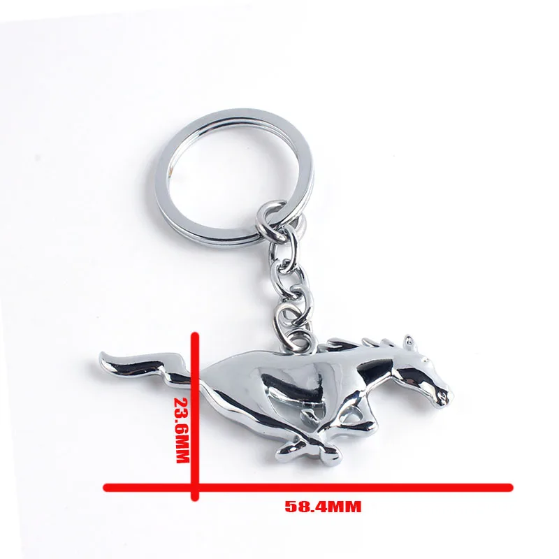 10 PCs Nice Steed Horse animal pet keychain Keyring Keychain Classic 3D Pendant Key Bag Chain Creative Gift | Автомобили и