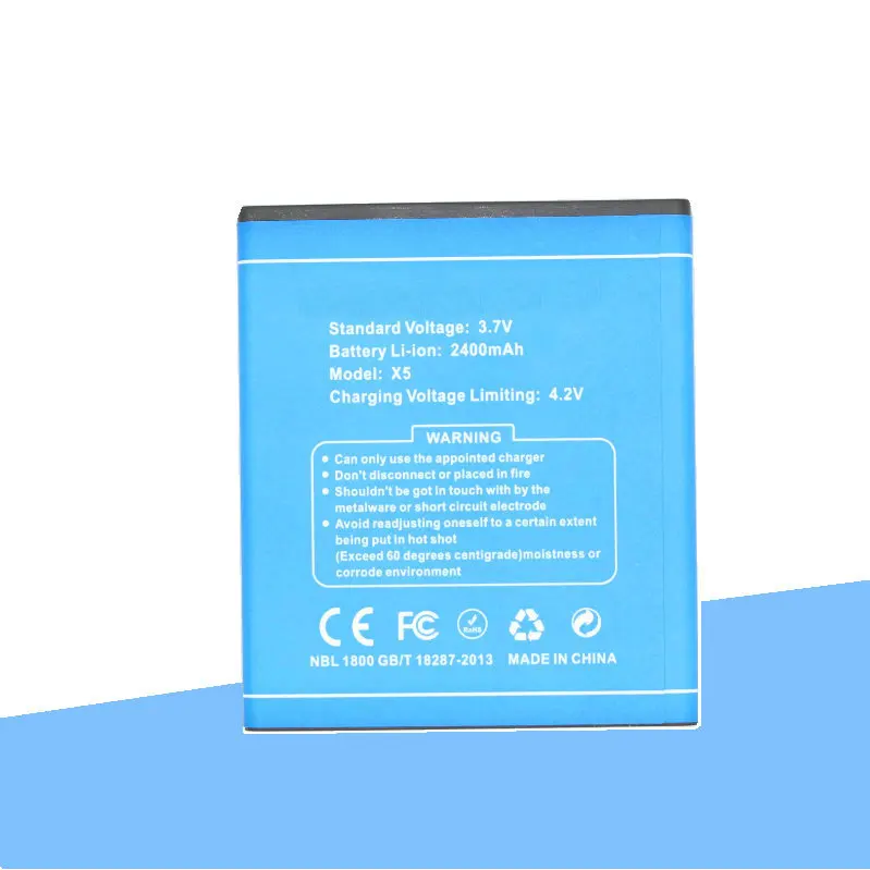 ISkyamS 1x 2400 мАч Высококачественный Сменный аккумулятор для Doogee X5 Pro Аккумулятор