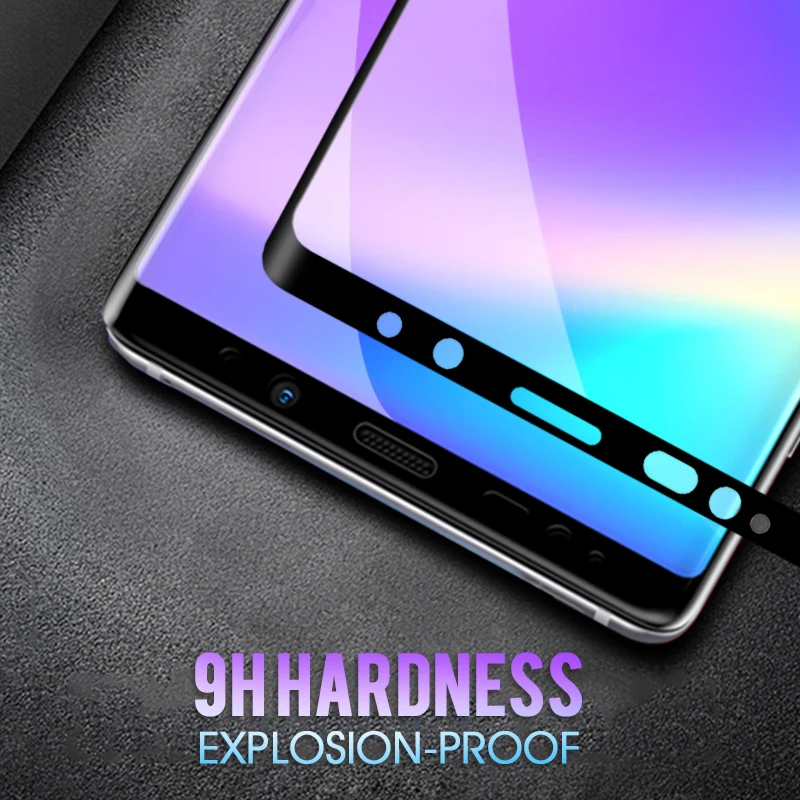 30D изогнутое полное покрытие Защитное стекло для samsung Galaxy S8 S9 Plus протектор экрана