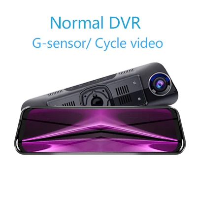 Normal DVR ANSTAR 1" 4G 3g зеркало заднего вида видеорегистратор 1080P Android DVR gps навигация ADAS wifi двойной объектив Автомобильный регистратор авто камера - Название цвета: Normal DVR