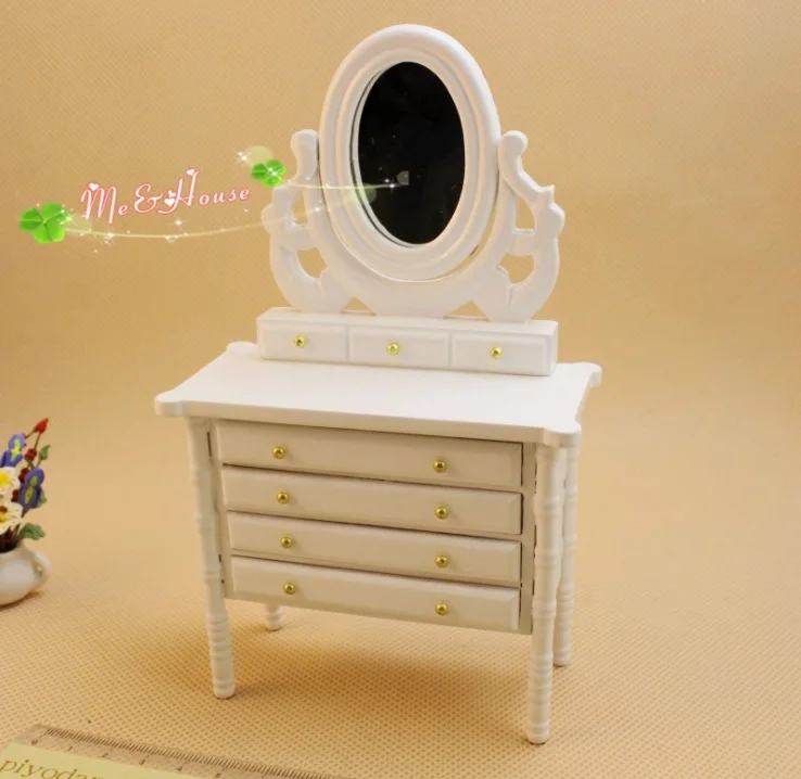 Кукольный домик аксессуары для мини мебели белый европейский стиль|mini furniture|doll
