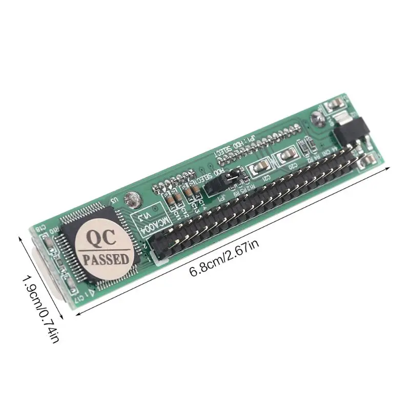 1 шт. 2 5 &quotMale IDE To 7 + 15 Pin Female SATA HDD SSD адаптер конвертер для ноутбука|Платы