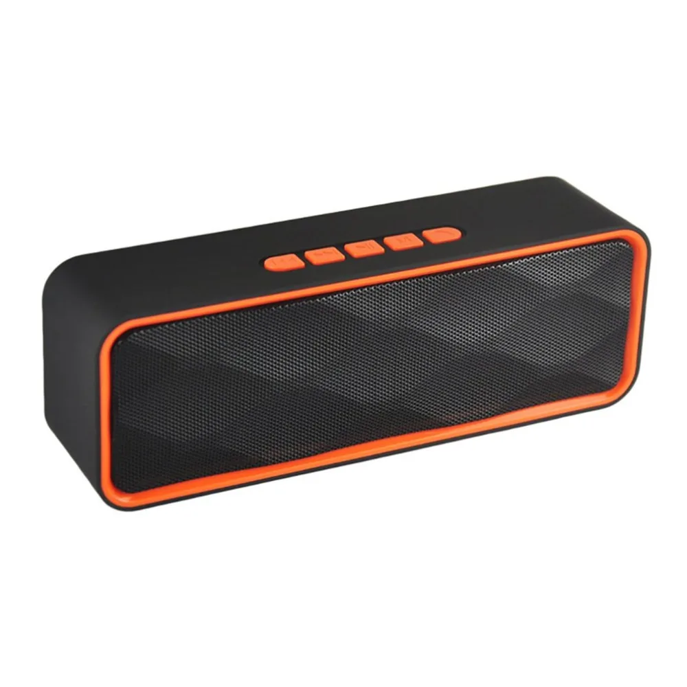 Bluetooth 4,0 портативный беспроводной динамик TF USB FM радио двойной Bluetooth динамик бас звук сабвуфер динамик s