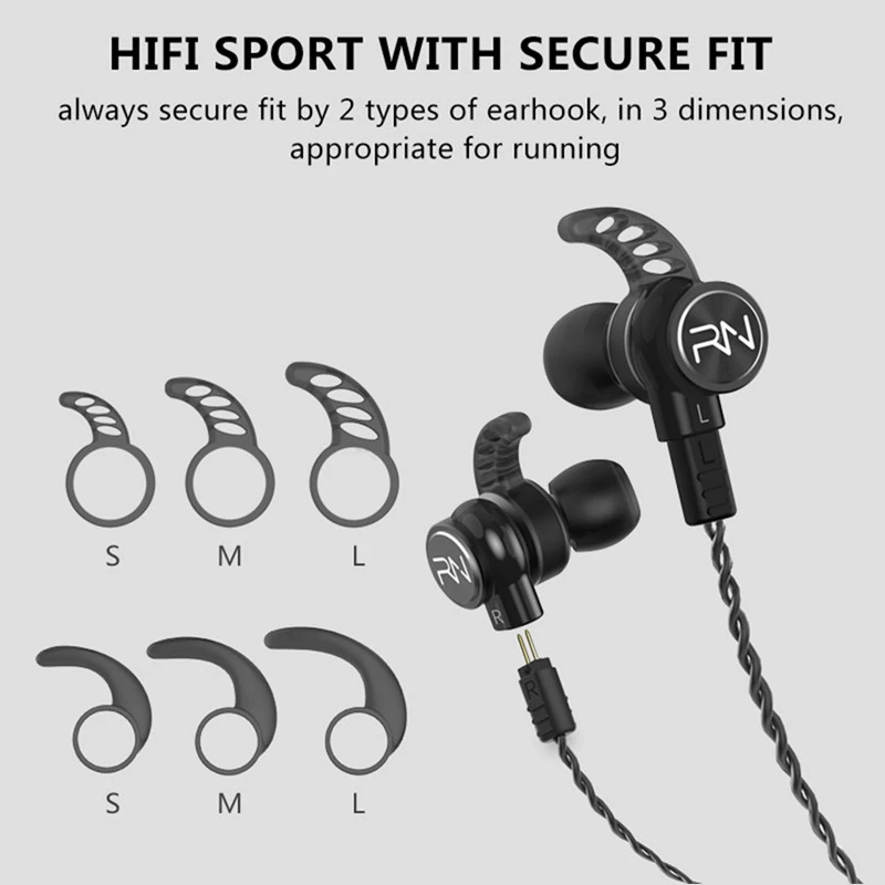 RenoNext RX6 HiFi наушники-вкладыши ANC проводные наушники со встроенным микрофоном |