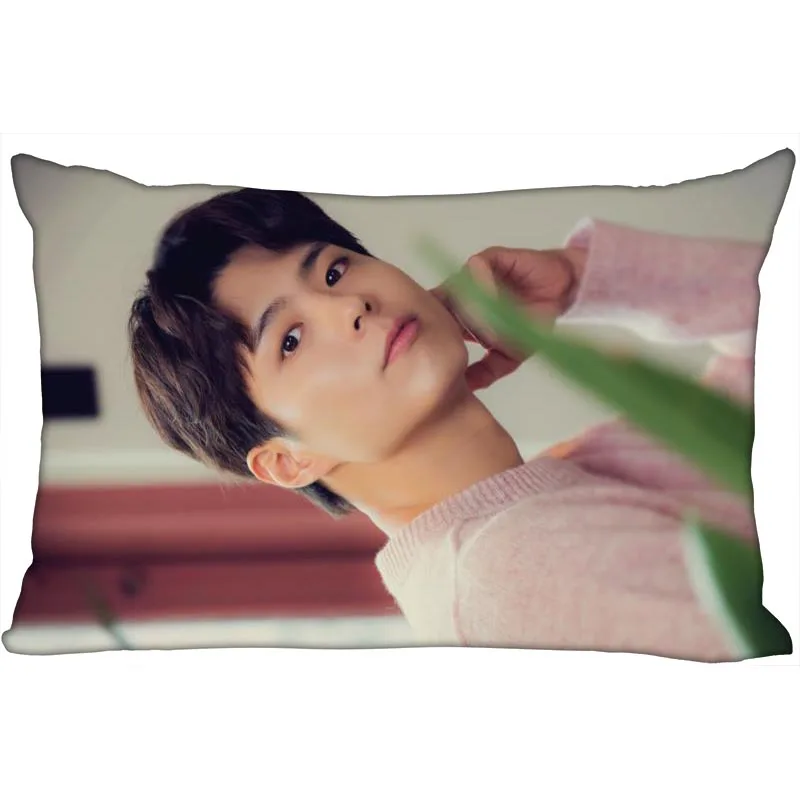 

Custom Park Bo Gum Pillowcase Bedroom Home Office Decorative Pillow Cover Rectangle Zipper Pillow Cases 40x60CM,50X75CM