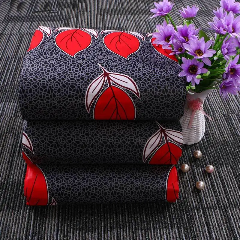 Красные листья новинка 2019 Национальный Ветер хлопок блеск геометрический